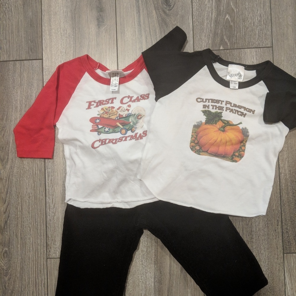 Holiday Shirts and pants